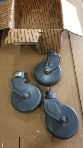 Trailer jack wheels