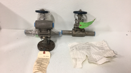 (2) Mass Spectrometer-Bellows/Globe Valve