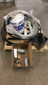 Pallet Of Various Construction Supplies