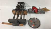 Abernathy Bench Vise-Handyman Tool-(2) Saw Blades