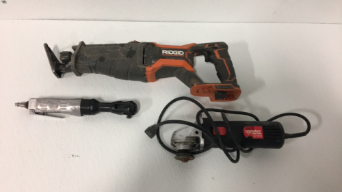 RIDGID Saw-Drill Master Angle Grinder-Air Ratchat