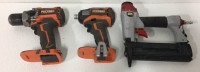 (2) RIDGID Drills-Central Pneumatic Nail Gun