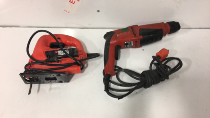 Black&Decker Saw-Hilti Drill