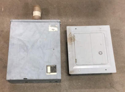 (2) Residential Electric Fuse Boxes