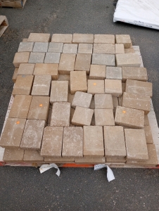 Pallet of Red Paver Stones