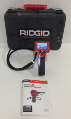 Rigid Micro CA-25 Inspection Camera With Hard Carry Case