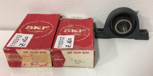 (2) SKF Unit Pillow Block