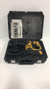 Dewalt L-Shape Three Mode SDS Hammer Drill In Hard Carry Case