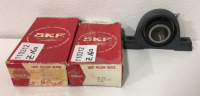 (2) SKF Unit Pillow Block