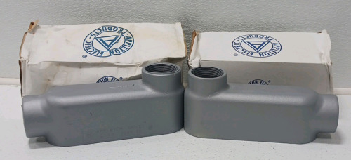 (2) Appleton 2" LB Mall Iron Form 35 Unilets (sp6)