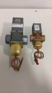 (2) Johnson Controls Water Pressure Regulator Valves