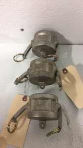 (3) Dixon Sanitary Stainless Cam