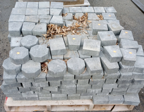 Pallet Of Grey Multi Style Pavers