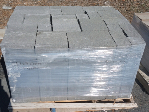 Pallet of Charcoal Tuscan Pavers