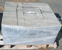 Pallet Of Charcoal Grey Owyhee Wall Stones