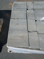 Pallet Of Charcoal Grey Owyhee Wall Stones - 2