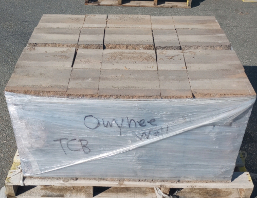 Pallet Of Terracotta Blend Owyhee Wall Stones