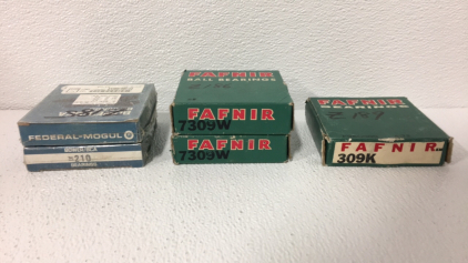 (2) Bower/Bca Bearings-(3)Farnir Bearings