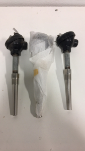 (3) Burns engineering 13” Temperature Sensors Probes