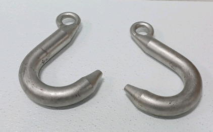 (2) Peerless 1 ¼" Stainless Stee Foundry Shorting Hook (sp6)