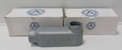 (3) Appleton 2" LB Mall Iron Form 35 Unilets (sp6)