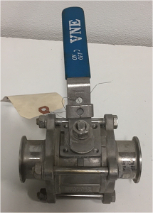 (1) VNE Brand 2” WCB 1000 WOG Ball valve