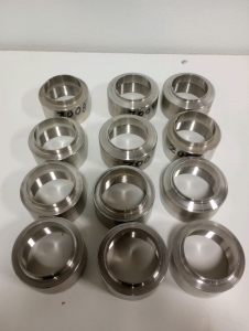 (12) Stainless Steel 3.5" Adapter Couplings