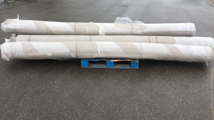 Pallet Of (4) Rolls Carpet