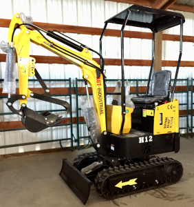 2022 H12 Hydraulic Excavator - 1 Ton with Thumb
