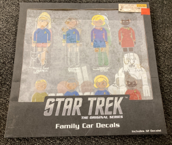 Star Trek Original Family Car Decals