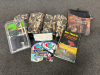 Patches, Hunting Calls, Big Trout Book and more