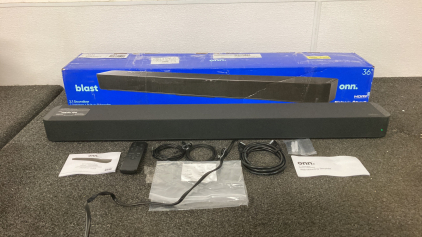 Onn Blast 36&rdquo; Soundbar With Built In Subwoofer-Works