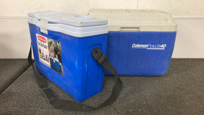 Coleman And Rubbermaid Coolers