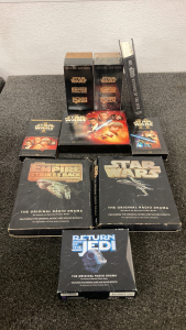 Star Wars VHS, Radio Drama CD’s And Book