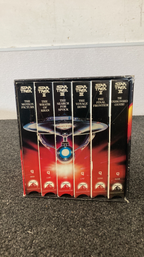 Star Trek Movie Set On VHS