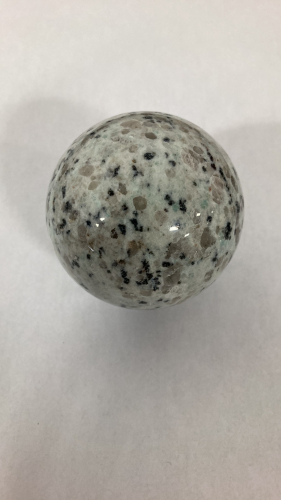 Kiwi Jasper Crystal Orb