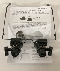 20x Magnification Watch Repair Glasses