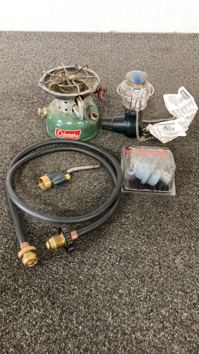 Propane Lantern, Burner And Connections