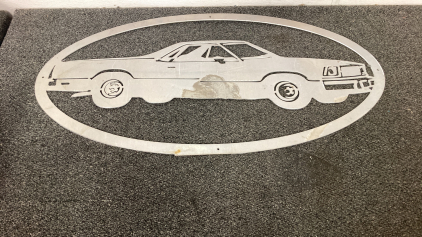 Metal Car Wall Art