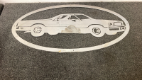 Metal Car Wall Art