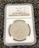 1881 O S$1 Morgan