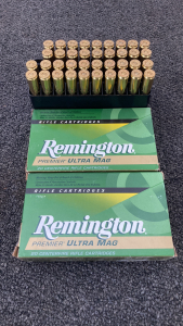 (38) Rnds. Remmington Ultra Mag 7mm Ammo