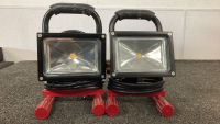 Set Of Husky LED Work Lights-Both Work