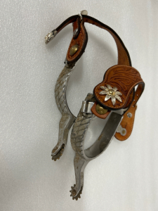 Pair of Vintage Leather Spurs