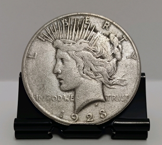 1928 Silver Peace Dollar - Verified Authentic