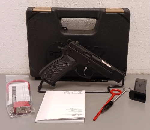 CZ 75BD Full Metal Frame 9mm Luger Pistol -New --G345678