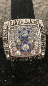 1972 Dallas Cowboys Championship Replica Ring