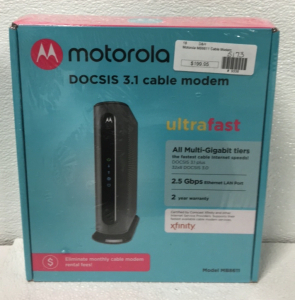 Motorola 3.1 Cable Modem-Card Reader/Writer-TP-AC 1200 Wi-Fi Wall Plate And more