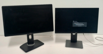 (1) Dell 22" LCD Computer Monitor (1) Dell LCD 23" Computer monitor