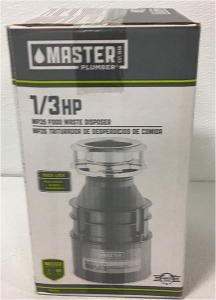 Master Plumber Food Waste Disposer